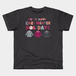 Inclusive Winter Holiday Kids T-Shirt